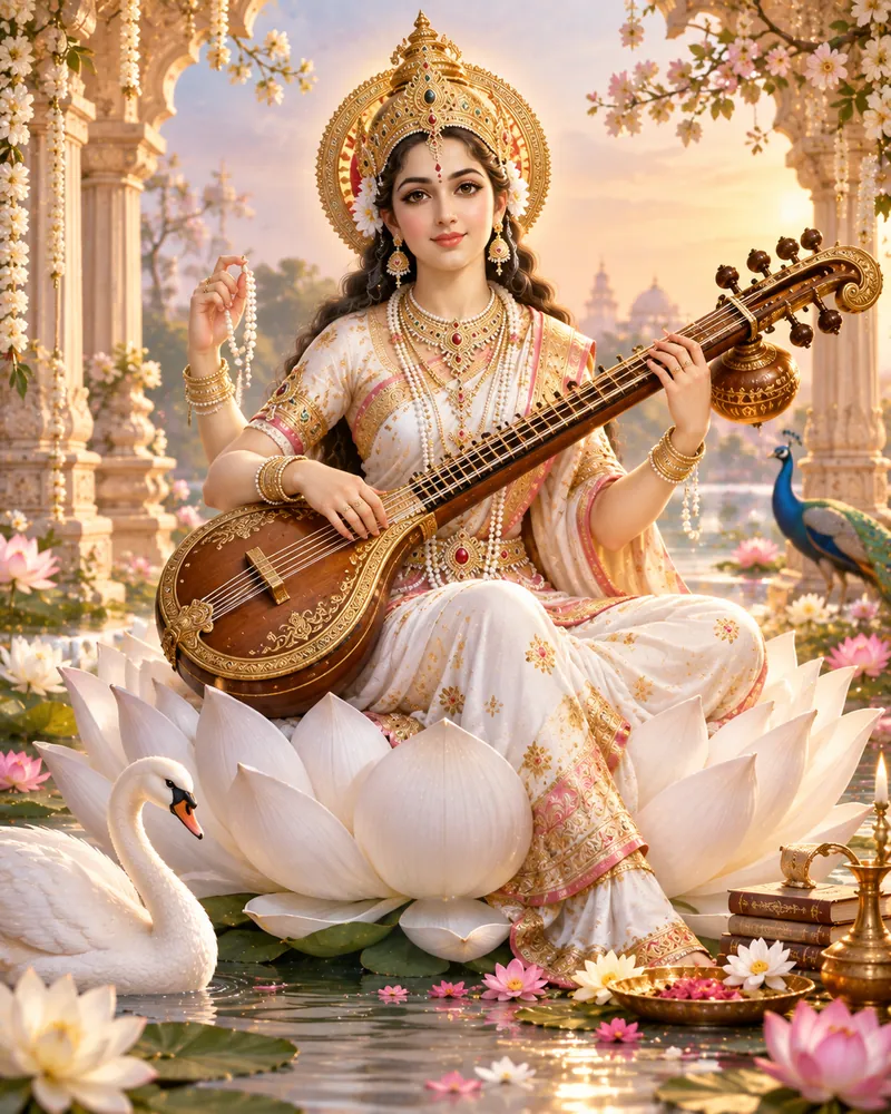 माँ सरस्वती — Maa Saraswati